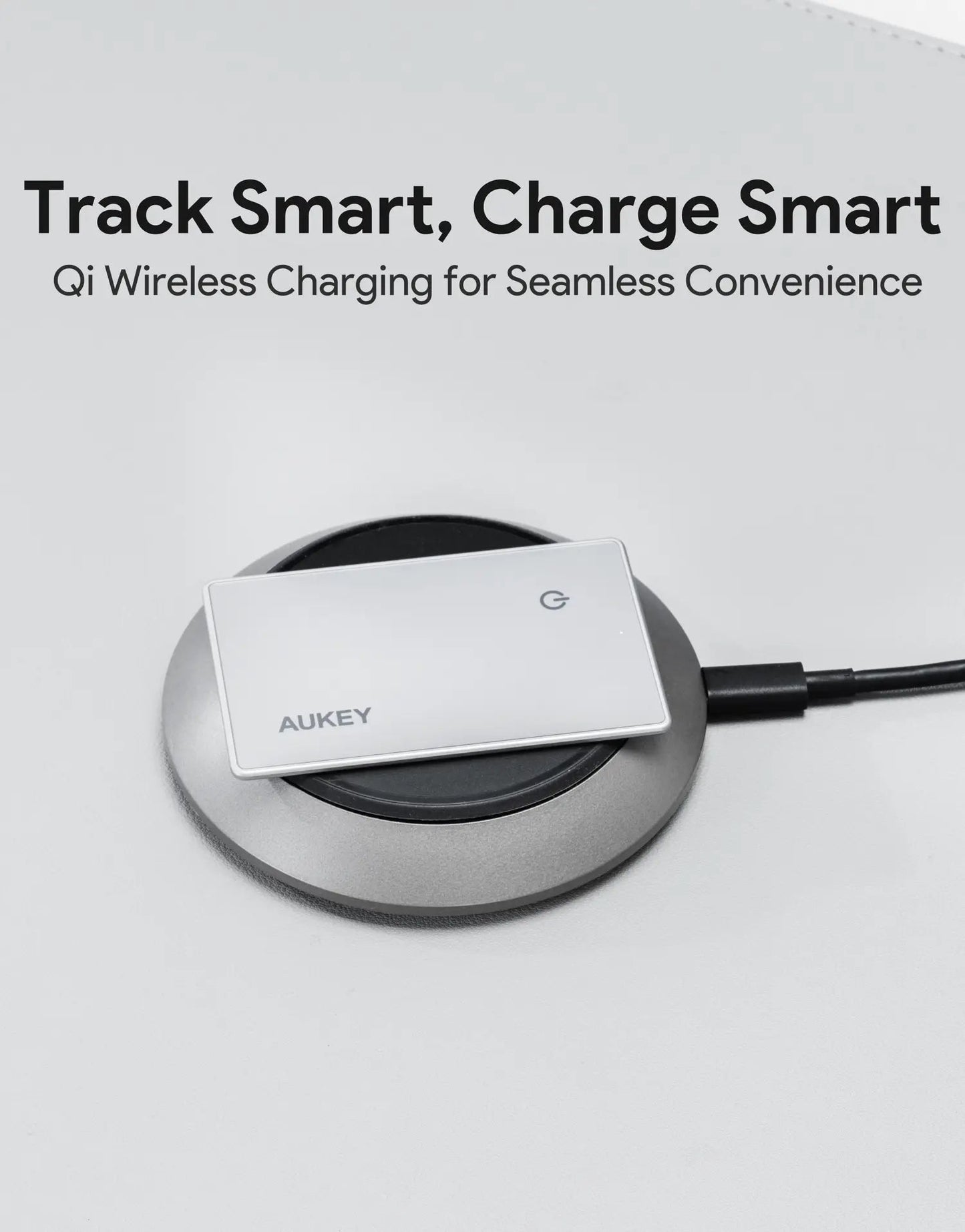 Aukey Track Mate 3 Bluetooth Tracker - Real-Time Item Tracking