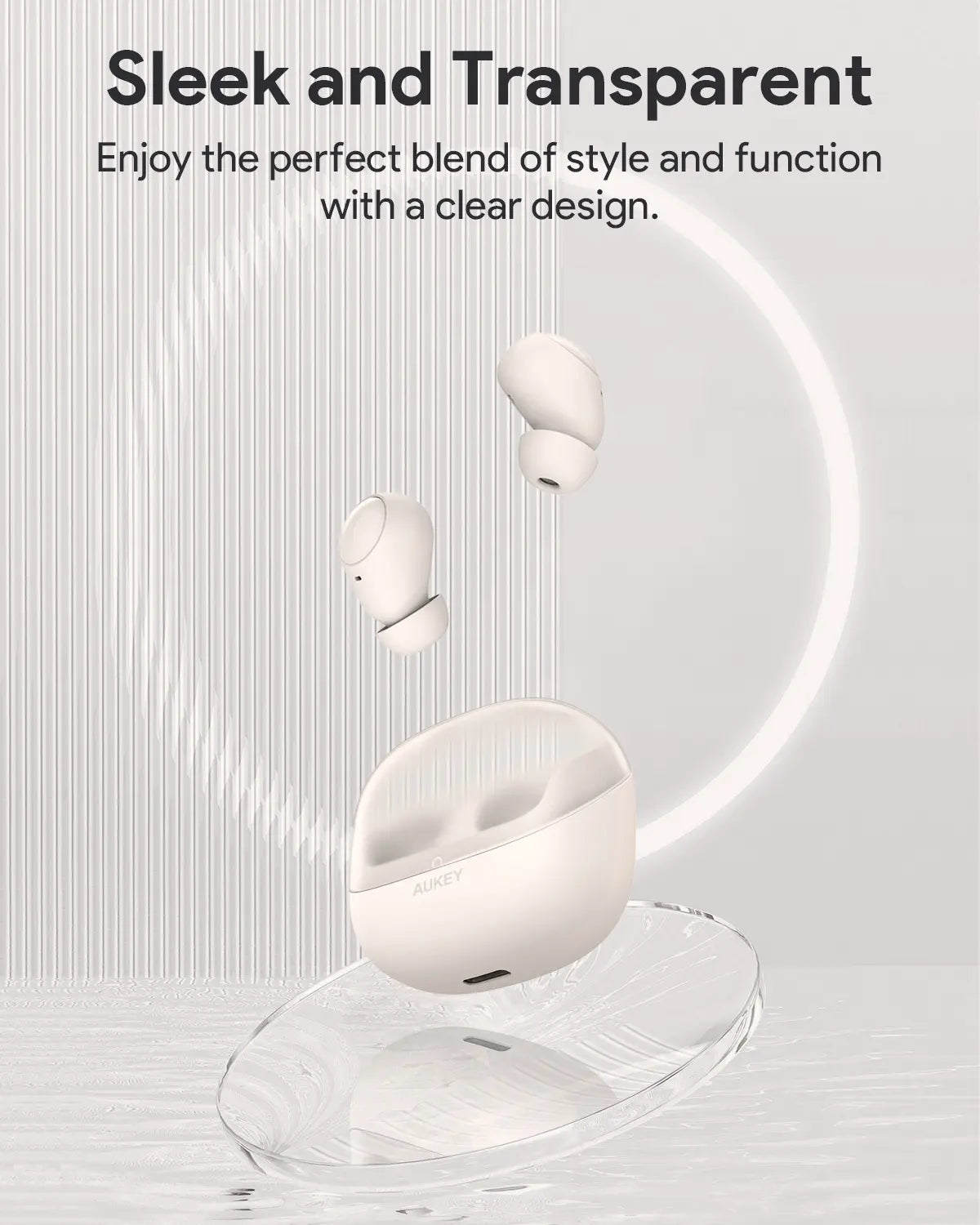 Aukey True Wireless Earbuds with Deep Bass EP-M3A