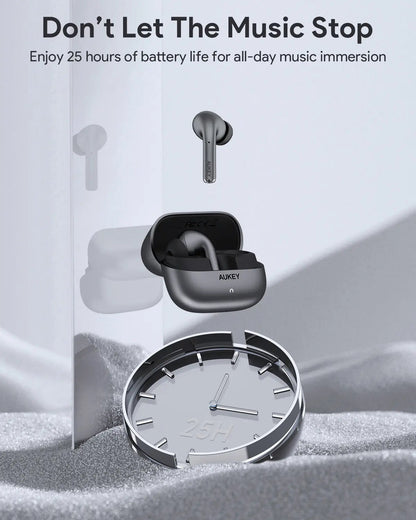Aukey True Wireless Earbuds with Hybrid Active Noise Cancellation EP-B1