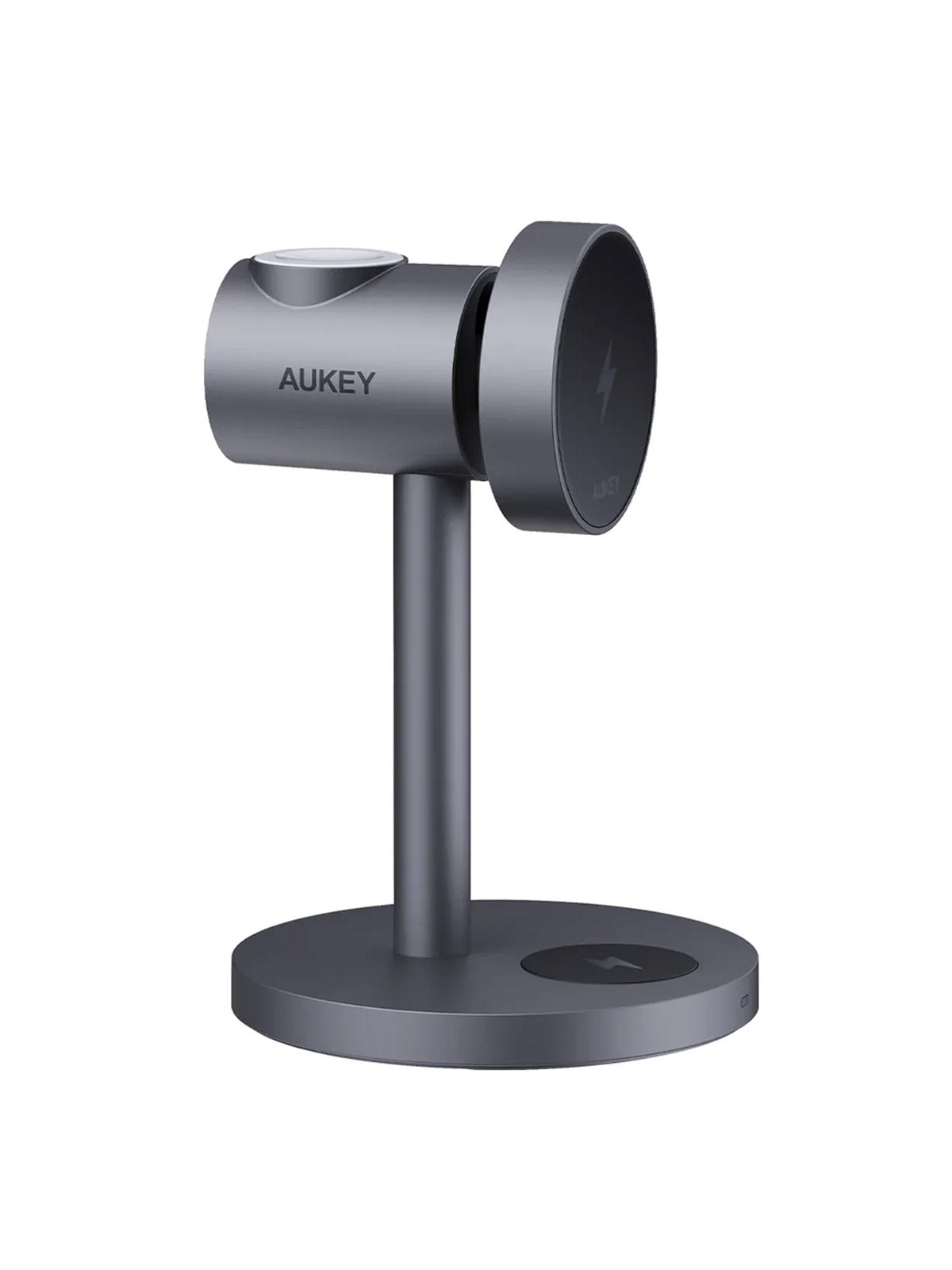 Aukey 3-in-1 Qi2 Magnetic Wireless Charging Station - Fast Charge - SuperSaverAU - view 1