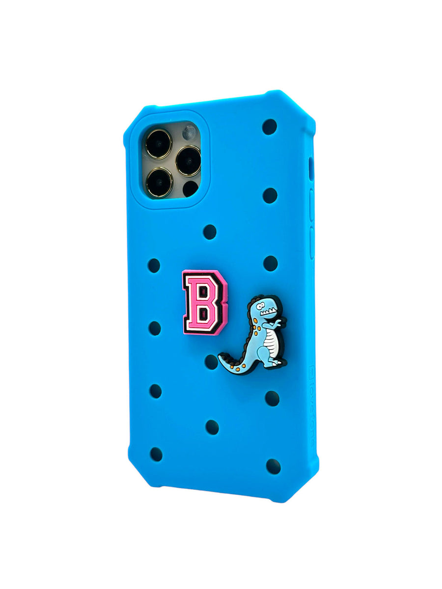 Lovefone Kids Silicone Case for iPhone 14 - Blue - SuperSaverAU - view 1