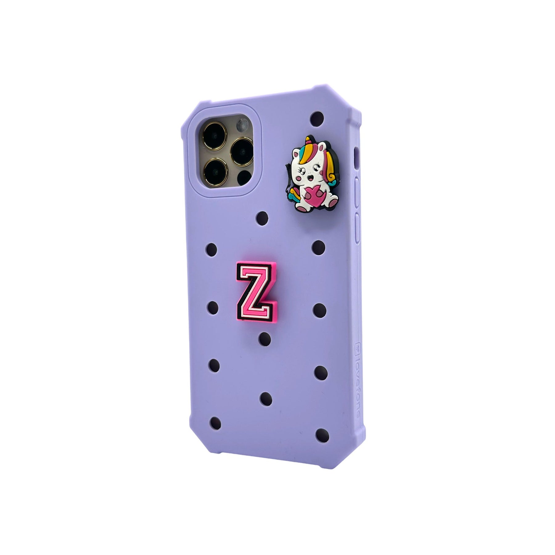 Lovefone Kids Silicone Case for iPhone 15 - Lavender - SuperSaverAU - view 1