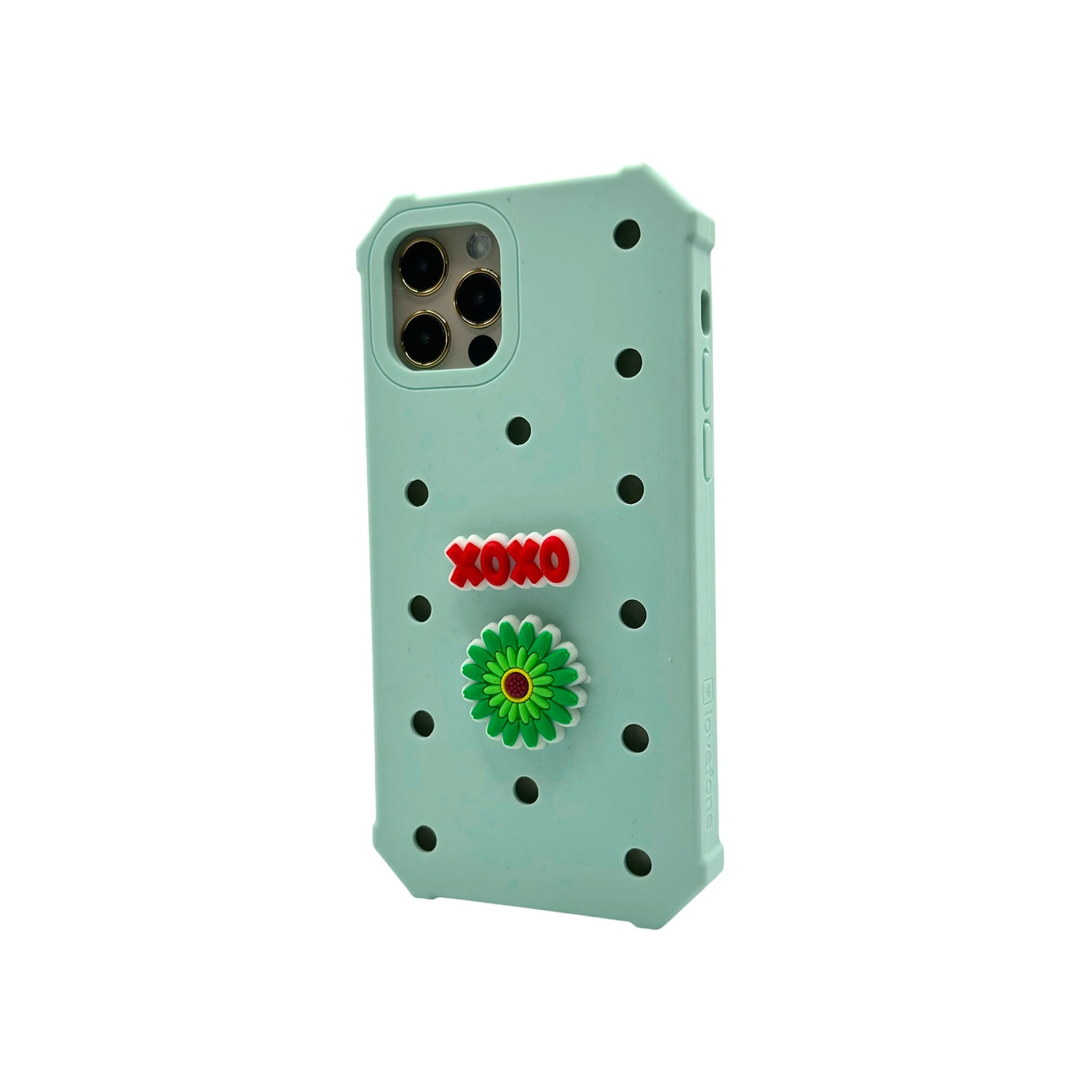 Lovefone Kids Silicone Case for iPhone 15 Pro - Mint Green - SuperSaverAU - view 1