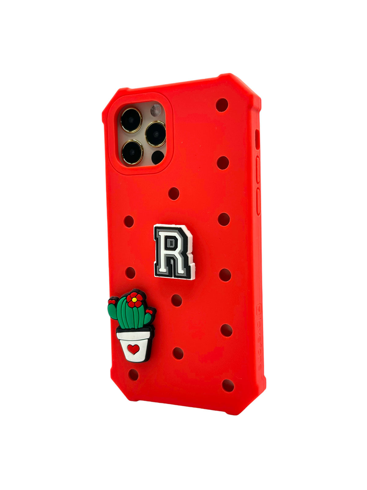 Lovefone Kids Silicone Case for iPhone 15 Pro Max - Red