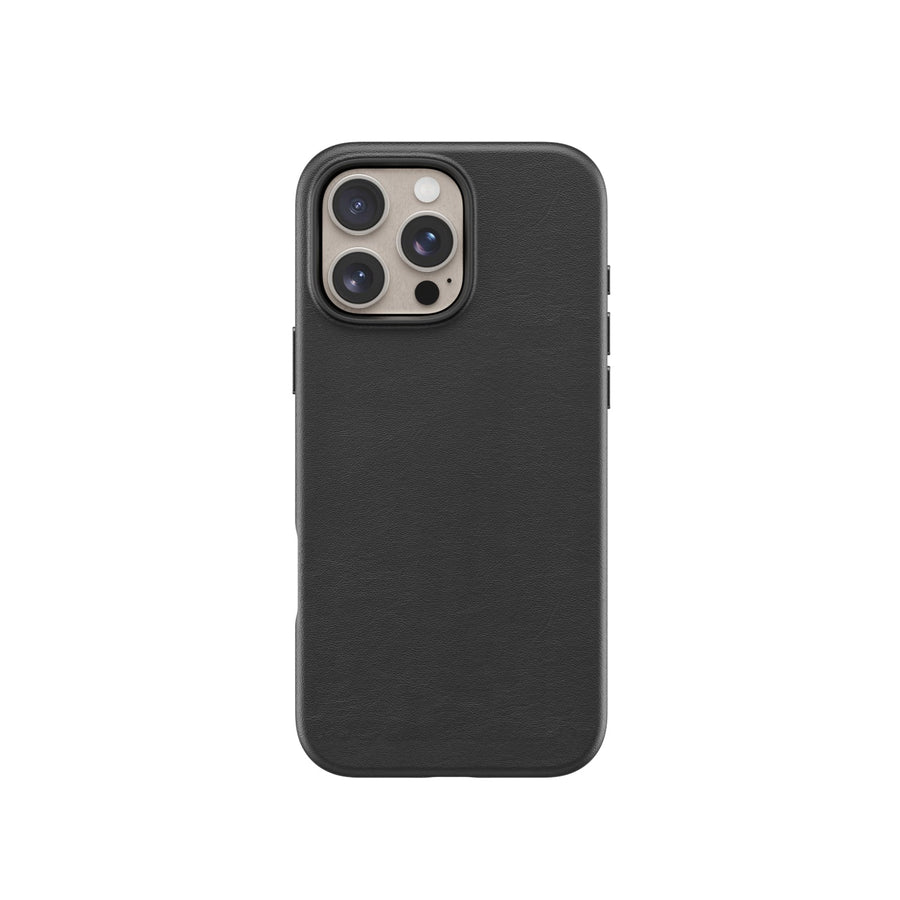 Lovefone Leather Case for iPhone 14 Pro Max - Black - SuperSaverAU - view 1