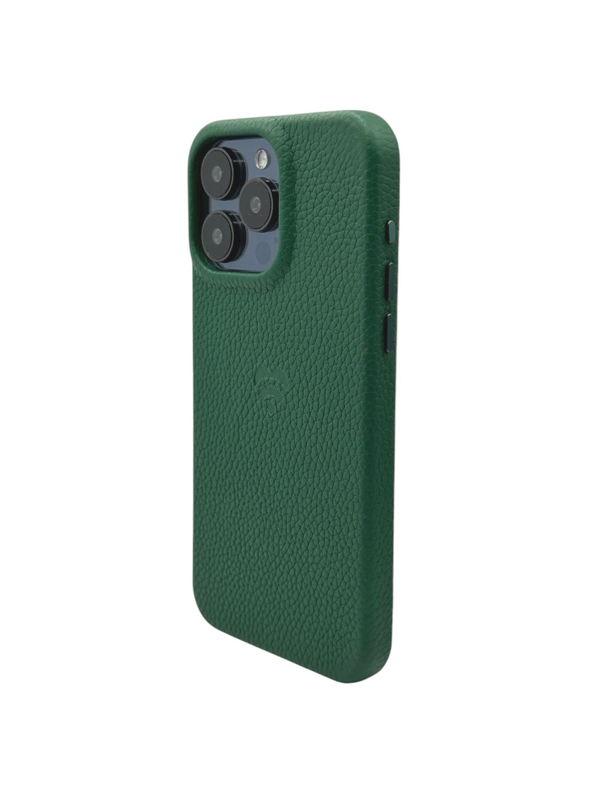 Lovefone Leather Case for iPhone 15 Pro - Verde, Elegant Protection