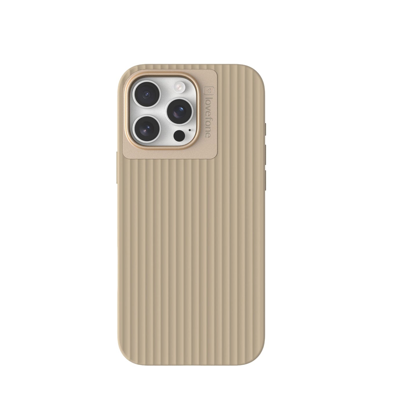 Lovefone iPhone 16 Pro Suitcase Case - Latte Landing