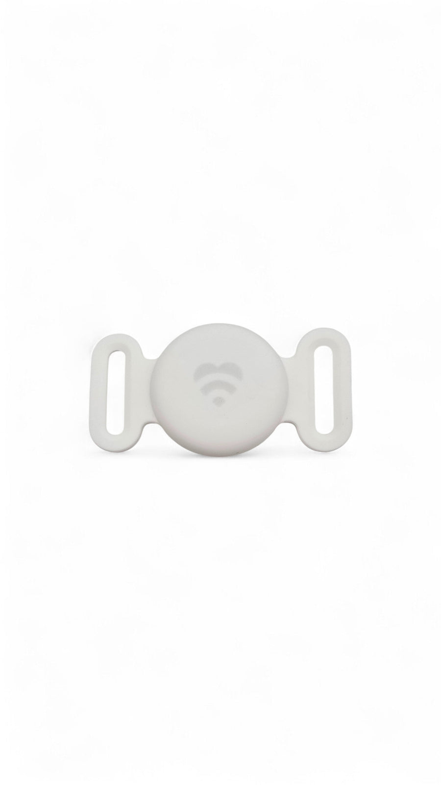 Lovefone Find My Tag Pet Holder - White, Silicone, Waterproof, Fits Apple AirTag - SuperSaverAU - view 1
