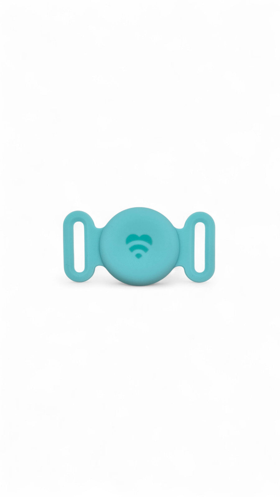 Lovefone Find My Tag Pet Holder - Light Blue, Silicone, Waterproof, Fits Apple AirTag - SuperSaverAU - view 1