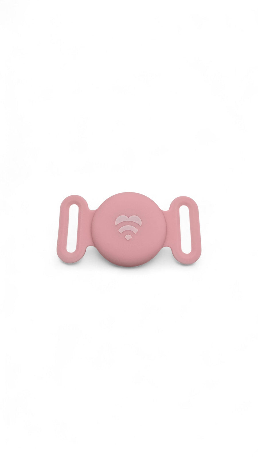 Lovefone Find My Tag Pet Holder - Pink, Silicone, Waterproof, Fits Apple AirTag - SuperSaverAU - view 1