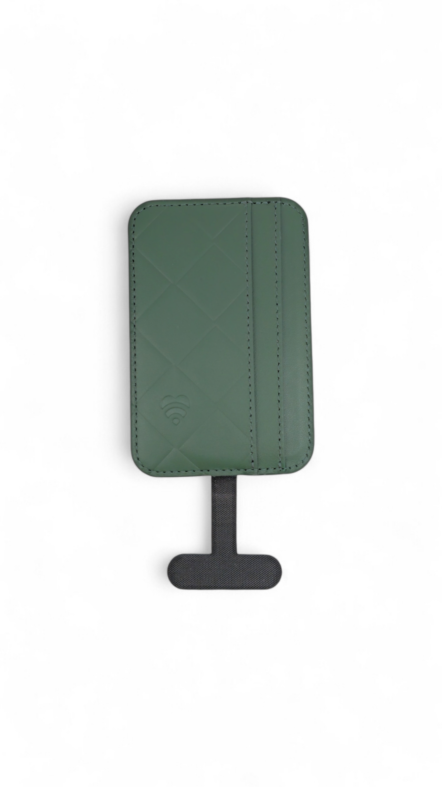Lovefone Leather Weave Wallet with MagSafe - Green