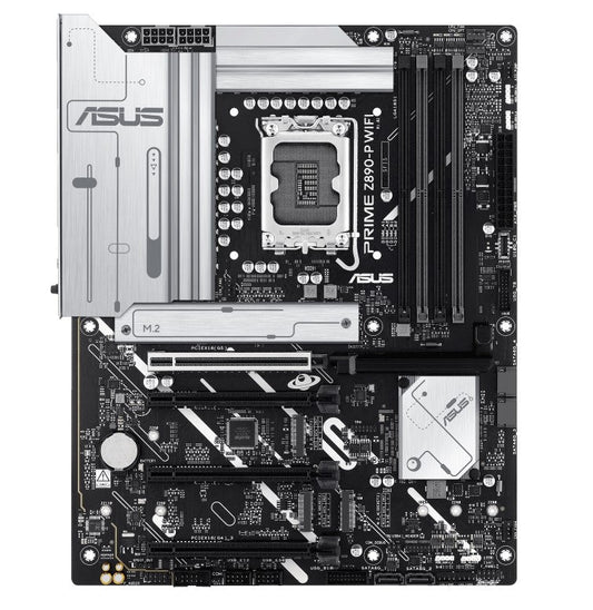 ASUS PRIME Motherboard LGA1851 ATX, 192GB, 4x DDR5, PCIe 5.0, 4x M.2, WIFI