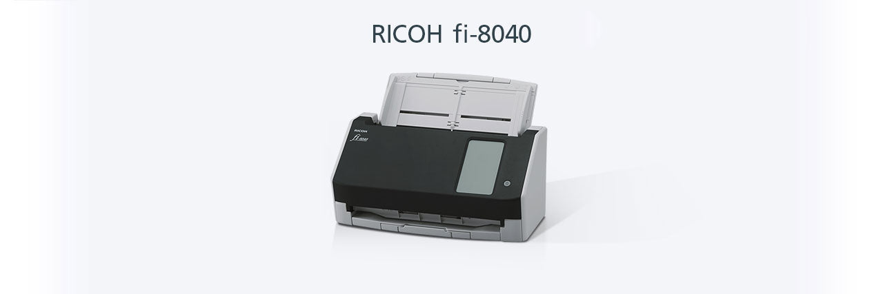 RICOH FI-8040 Document Scanner 40ppm A4 Colour 300 dpi - 1-Year Warranty
