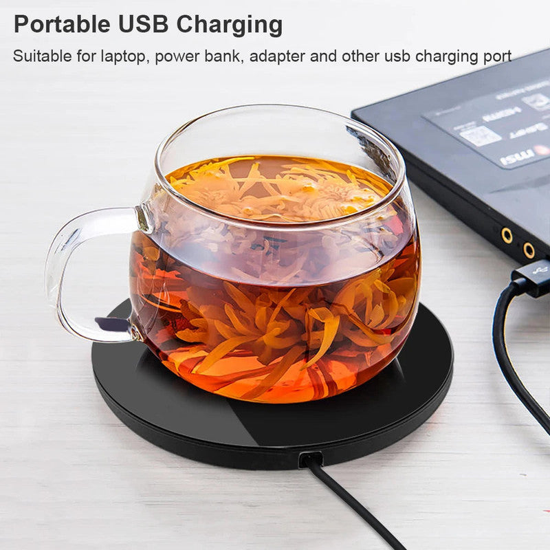 NNEOBA USB Coffee Cup Heater - DC 5V, Efficient Heating, Compact Design
