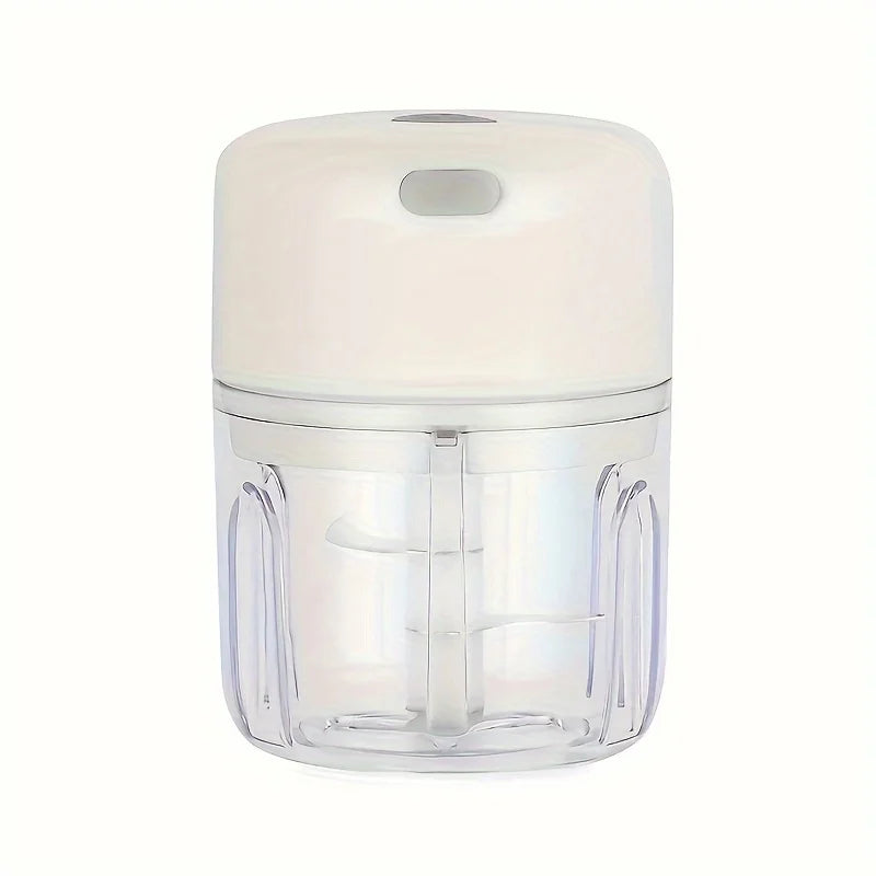 NNEOBA Electric Kitchen Food Chopper, 30W, USB Rechargeable, Waterproof, Child Lock - SuperSaverAU - view 1