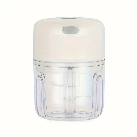 NNEOBA Electric Kitchen Food Chopper, 30W, USB Rechargeable, Waterproof, Child Lock - SuperSaverAU - view 1