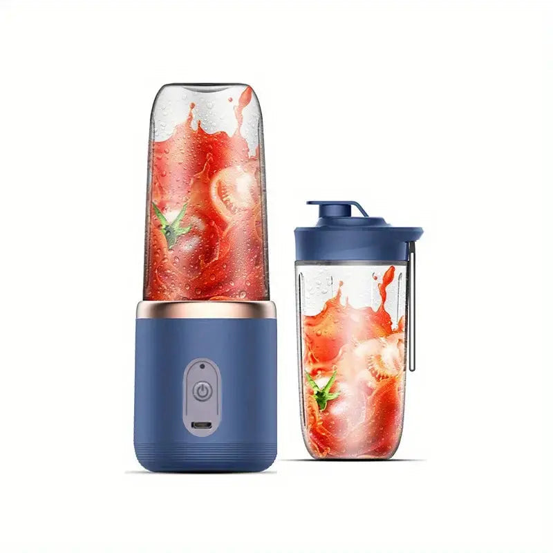 NNEOBA 400ml Portable Electric Juicer Cup - USB Charging, 6 Blades, Compact - SuperSaverAU - view 6