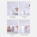 NNEOBA 250ML Mini Aroma Oil Diffuser & Humidifier with LED Night Lamp - SuperSaverAU - view 4