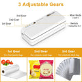 NNEOBA Mini Plastic Bag Sealer - Rechargeable, Airtight Food Sealer, Compact - SuperSaverAU - view 1