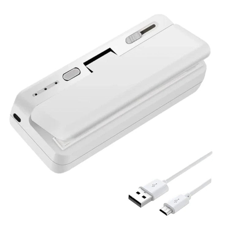 NNEOBA Mini Plastic Bag Sealer - Rechargeable, Airtight Food Sealer, Compact - SuperSaverAU - view 3
