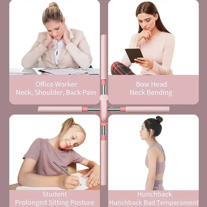 Premium Adjustable Yoga Stick Hunchback Corrector - 54-86cm