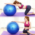 NNEOBA Blue 75cm PVC Yoga Massage Ball for Core Balance and Posture Training