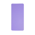 Premium Purple 15mm Anti-Slip Yoga Mat with Carry Bag - 185 x 60cm