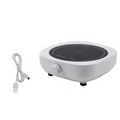 Premium White Mini Magnetic Stirrer 4000RPM Portable Mixer 2L Capacity