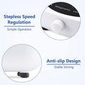 Premium White Mini Magnetic Stirrer 4000RPM Portable Mixer 2L Capacity