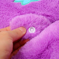 Premium Kids Shark Sleeping Bag Plush Pillow - Purple, 180 x 70cm