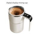 Premium 380ml Self Stirring Electric Coffee Mug with LCD Temperature Display