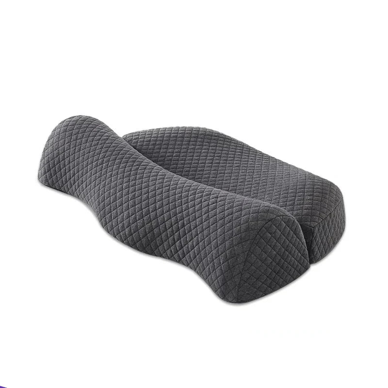 Ergonomic Memory Foam Cervical Pillow Orthopedic Contour Grey - SuperSaverAU - view 1