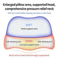 Ergonomic Memory Foam Cervical Pillow Orthopedic Contour Grey - SuperSaverAU - view 4