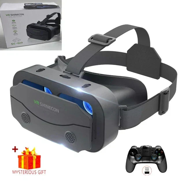 Premium 3D VR Glasses Black Smartphone Goggles for 4.7 to 7 Inch Phones