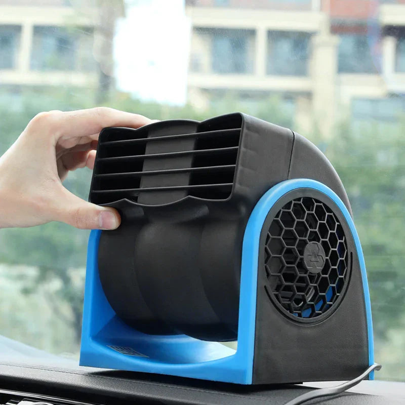 Premium 12V Adjustable Car Air Conditioning Fan Dual Speed 240CFM