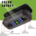 Premium Wireless Tyre Pressure Monitoring System with Solar & USB Charging
