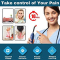 Blue 3-in-1 Red Light Therapy Wand with Infrared Blue Light and Auto Timer