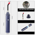 Blue 3-in-1 Red Light Therapy Wand with Infrared Blue Light and Auto Timer