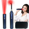 Blue 3-in-1 Red Light Therapy Wand with Infrared Blue Light and Auto Timer