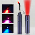 Blue 3-in-1 Red Light Therapy Wand with Infrared Blue Light and Auto Timer
