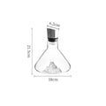 Premium Iceberg Crystal Decanter – Handmade Lead-Free Glass 1500ml