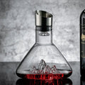 Premium Iceberg Crystal Decanter – Handmade Lead-Free Glass 1500ml