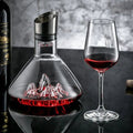 Premium Iceberg Crystal Decanter – Handmade Lead-Free Glass 1500ml