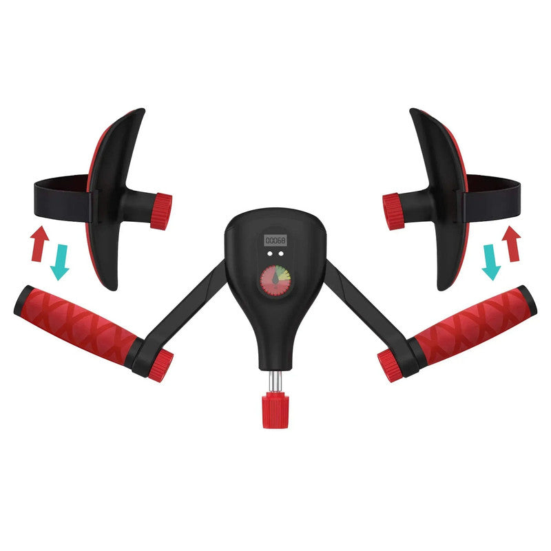 Premium Black/Red Adjustable Kegel Trainer with Visual Resistance