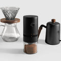 Premium Black Portable USB-C Rechargeable Coffee Grinder 25g Capacity