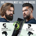 Cordless Beard Trimmer and Electric Shaver with 20 Settings Built-In Vacuum