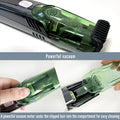 Cordless Beard Trimmer and Electric Shaver with 20 Settings Built-In Vacuum