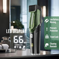 Cordless Beard Trimmer and Electric Shaver with 20 Settings Built-In Vacuum