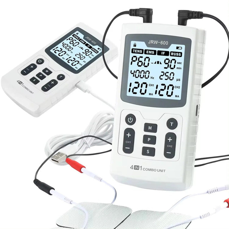 Premium Electric Muscle Therapy Stimulator with TENS EMS IF RUSS Modes