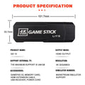 Premium GD10 PRO Retro Video Game Console 256GB 4K with Wireless Controllers